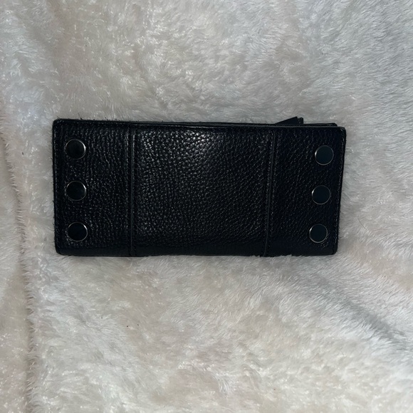 Hammitt Black Wallet with Silver Accents - Picture 5 of 12